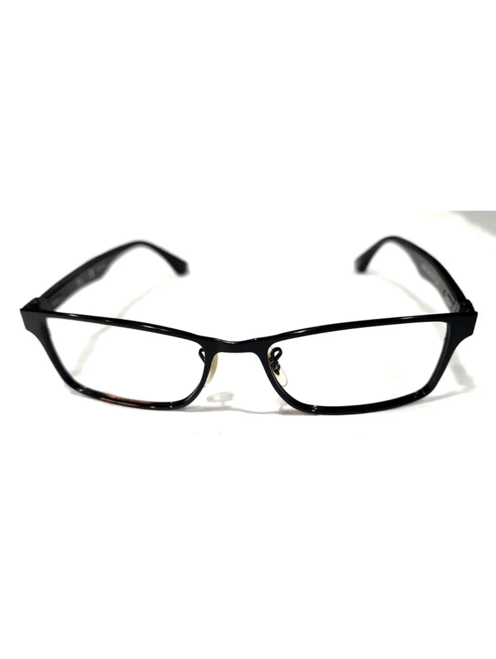 Ray Ban RB6238 2509 Black Metal Rectangle Eyeglasses 53-17 145 LW